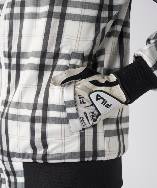 FILA GOLF(フィラゴルフ )の「【FILA GOLF:フィラゴルフ】3層構造ボンディングブルゾン ゴルフ 防風機能(ブルゾン・メンズ・ネイビー/ホワイト/ブラック・MEDIUM/X-LARGE/XX-LARGE/LARGE)」の8枚目の写真