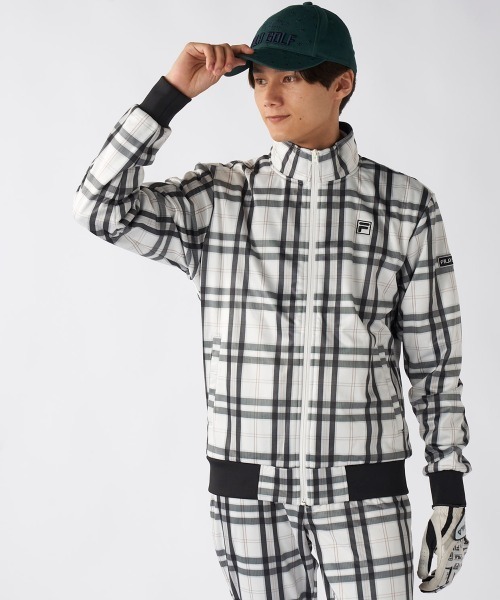 FILA GOLF(フィラゴルフ )の「【FILA GOLF:フィラゴルフ】3層構造ボンディングブルゾン ゴルフ 防風機能(ブルゾン・メンズ・ネイビー/ホワイト/ブラック・MEDIUM/X-LARGE/XX-LARGE/LARGE)」の11枚目の写真