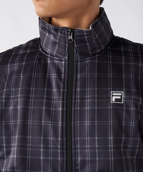 FILA GOLF(フィラゴルフ )の「【FILA GOLF:フィラゴルフ】3層構造ボンディングブルゾン ゴルフ 防風機能(ブルゾン・メンズ・ネイビー/ホワイト/ブラック・MEDIUM/X-LARGE/XX-LARGE/LARGE)」の19枚目の写真