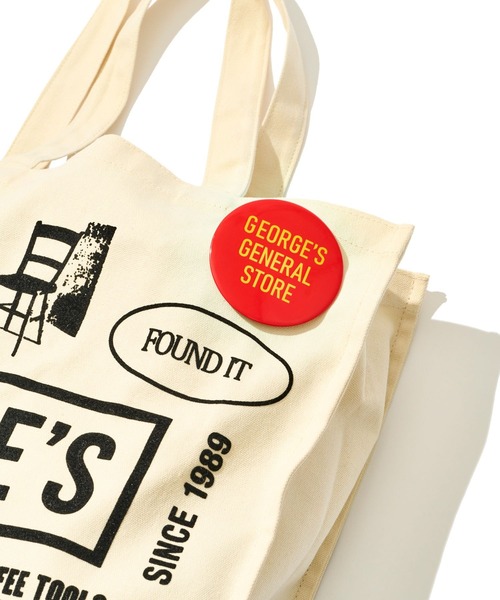 GEORGE'S（ジョージズ）の「[8cm] ジョージズ 缶バッジ（バッジ・レディース・レッド/グリーン/イエロー/ブラック・FREE）」の9枚目の写真