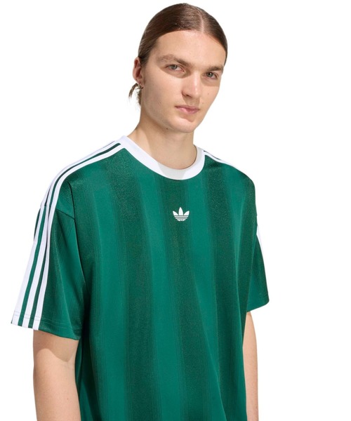 adidas(アディダス)の「adidas JACQUARD JERSEY / アディダス ジャガード ジャージー(ジャージ・メンズ・グリーン・M/S/XXL/XL/L)」の3枚目の写真