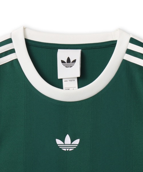 adidas(アディダス)の「adidas JACQUARD JERSEY / アディダス ジャガード ジャージー(ジャージ・メンズ・グリーン・M/S/XXL/XL/L)」の4枚目の写真