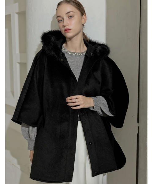 MEISM（ミズム）の「[2025-26 WINTER COLLECTION][MEISM by Re:EDIT]ビジュークルーネックパフスリーブニットプルオーバー（ニット/セーター・レディース・ブラック/オフホワイト/グレー・MEDIUM/LARGE）」の20枚目の写真