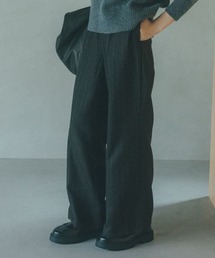 studio CLIP | 【daily CLIP】ストライプワイドパンツ(スラックス)