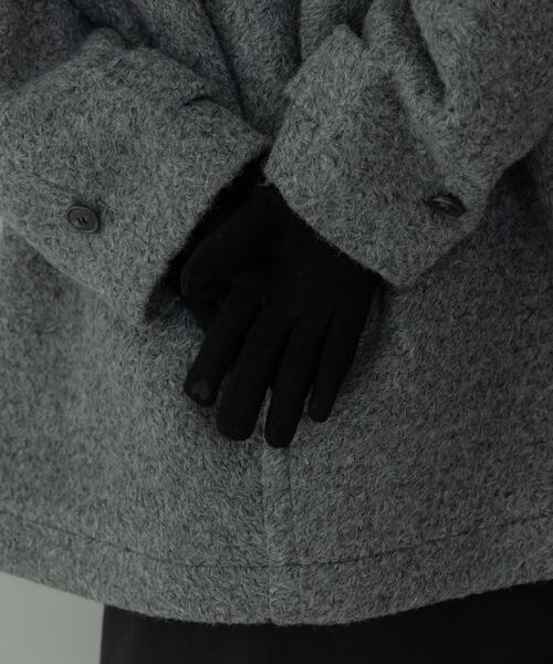 URBAN RESEARCH Sonny Label(アーバンリサーチサニーレーベル)の「ウールミックスニットグローブ(手袋・レディース・ベージュ/グレー/ブラック・ONE)」の9枚目の写真
