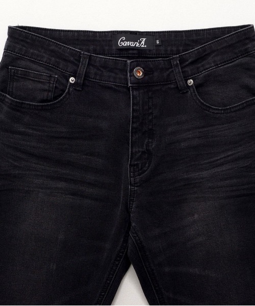 CavariA（キャバリア）の「『CavariA/キャバリア』デニムフレアパンツ（デニムパンツ・メンズ・ブルー/ブラック・M/L/XL/S）」の11枚目の写真