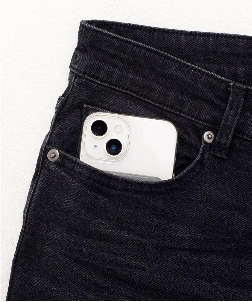 CavariA（キャバリア）の「『CavariA/キャバリア』デニムフレアパンツ（デニムパンツ・メンズ・ブルー/ブラック・M/L/XL/S）」の12枚目の写真