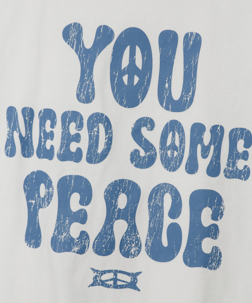 CRITIC(クリティック)の「YOU NEED SOME PEACE LOGO T-SHIRT (FOR WOMEN) WHITE(Tシャツ/カットソー・レディース・その他・FREE)」の5枚目の写真