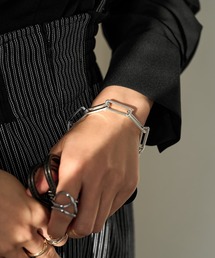 STYLE DELI（スタイルデリ）の「スクエアチェーンブレスレット（ブレスレット）」