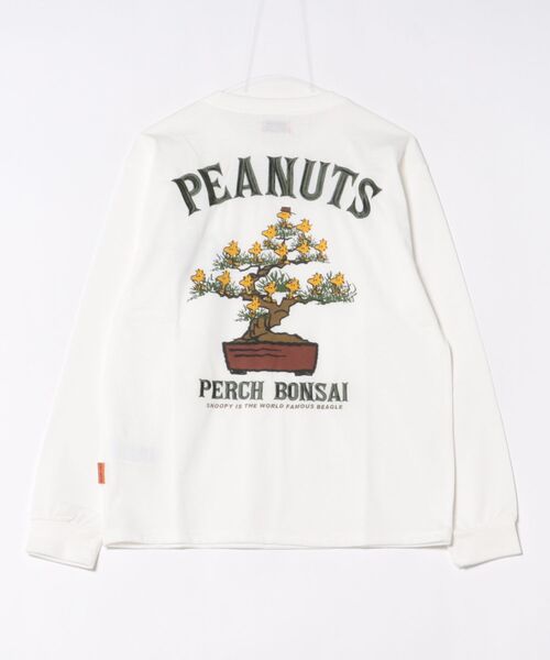 KRIFF MAYER（クリフメイヤー）の「スヌーピー刺繍ロンT(盆栽)（Tシャツ/カットソー・メンズ・カラフル/ネイビー/オリーブ/ブラック/オフホワイト・X-LARGE/LARGE/MEDIUM）」の9枚目の写真