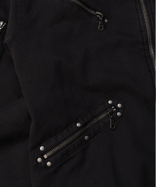 SAINTPAIN(セイントペイン)の「SP ウェスタンフードコットンボンバージャケットブラック(ブルゾン・レディース・その他・MEDIUM/LARGE)」の6枚目の写真