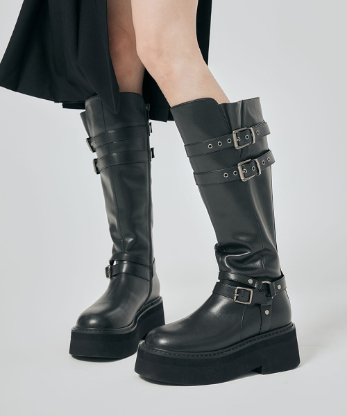 [X IHCNIK] HARNESS RIDING LONG BOOT
