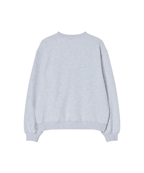 NYXX（エヌワイエックスエックス）の「EMBLEM PATCHWORK SWEATSHIRT HEATHER GRAY（スウェット・レディース・その他・FREE）」の3枚目の写真