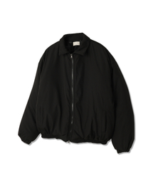 And Again（アンドアゲイン）の「Minimal Two-Way Collar Bomber Jacket (Black)（MA-1・メンズ）」