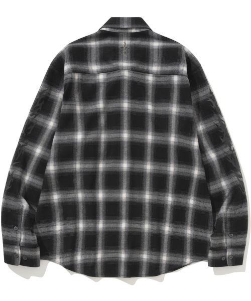 NOT4NERD（ノットフォーナード）の「N4ND Offshoot Flannel Shirt - Black（シャツ/ブラウス・レディース・その他・MEDIUM/LARGE）」の3枚目の写真