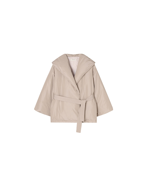 MAYVERU(メイバーユー)の「Walters Padding Jumper _ Beige(ダウンジャケット/コート・レディース・ベージュ・F)」の1枚目の写真