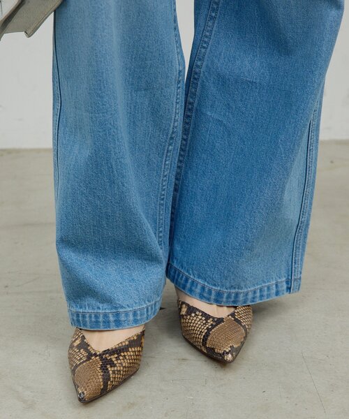 GALLARDAGALANTE（ガリャルダガランテ）の「【2.718】アンクルストラップパンプス（パンプス・レディース・ミント/ブラウン・36/38/37）」の4枚目の写真