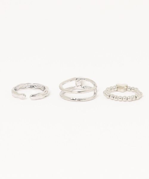 almo(アルモ)の「ユニセックスリング3点セット(RO)(リング・メンズ・シルバー系1/シルバー系3/シルバー系4/シルバー系2・FREE)」の21枚目の写真