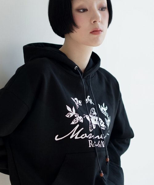 RUBATI(ルバティ)の「Honeybee HOOD (BLACK)(パーカー・レディース・その他・FREE)」の7枚目の写真