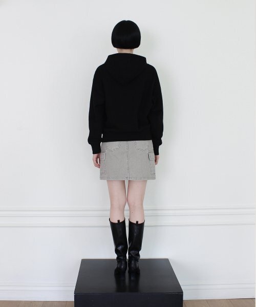 RUBATI(ルバティ)の「Honeybee HOOD (BLACK)(パーカー・レディース・その他・FREE)」の11枚目の写真