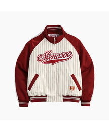 MENASOO（ミナス）の「MENASOO BASEBALL JUMPER RED（スタジャン）」