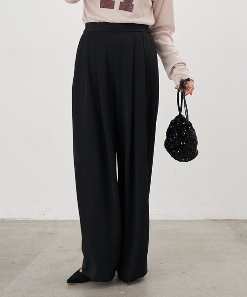 SHENERY（シーナリー）の「ポンチ2タックパンツ（その他パンツ・レディース・ブラック/ベージュ・36/38）」の16枚目の写真