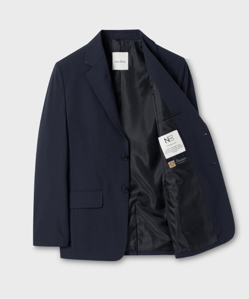 NONBLANK（ノンブランク）の「[SAINT YEAR] セミオーバーフィットブレザー_DARK NAVY（テーラードジャケット・メンズ・その他・MEDIUM/LARGE/X-LARGE/XX-LARGE）」の2枚目の写真