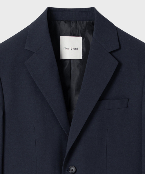 NONBLANK（ノンブランク）の「[SAINT YEAR] セミオーバーフィットブレザー_DARK NAVY（テーラードジャケット・メンズ・その他・MEDIUM/LARGE/X-LARGE/XX-LARGE）」の4枚目の写真