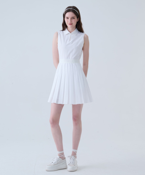 LORDLOAR(ロードロアル)の「プリンセスプリーツノースリーブワンピースホワイト(ワンピース・レディース・その他・SMALL/MEDIUM)」の3枚目の写真