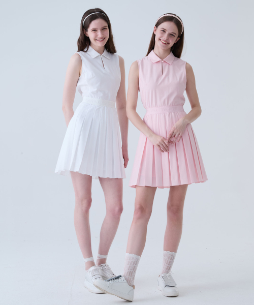 LORDLOAR(ロードロアル)の「プリンセスプリーツノースリーブワンピースホワイト(ワンピース・レディース・その他・SMALL/MEDIUM)」の4枚目の写真