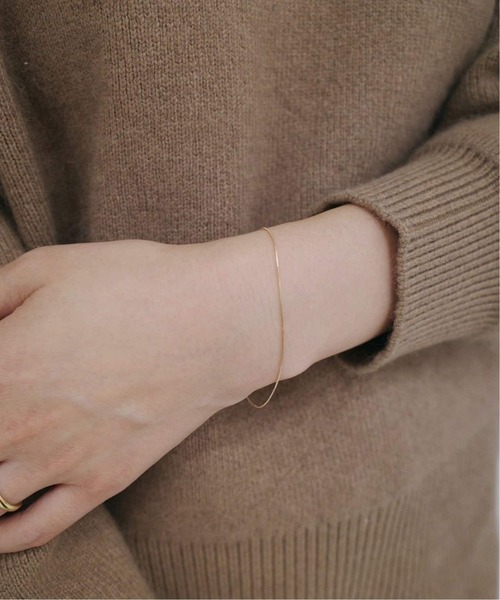 SLOBE IENA（スローブイエナ）の「《追加2》SLOBE ベネチアンチェーンブレスレット K10（ブレスレット・レディース・ゴールド・FREE）」の4枚目の写真