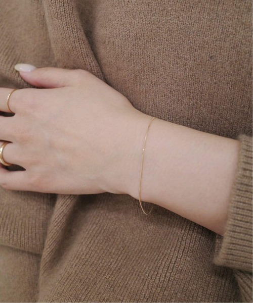 追加2》SLOBE ベネチアンチェーンブレスレット K10（ブレスレット