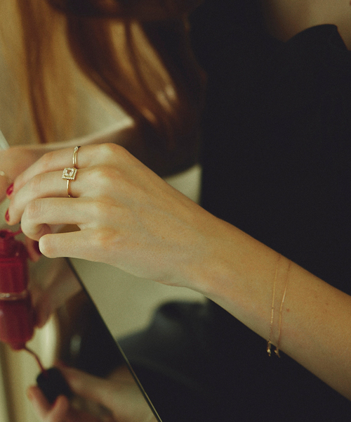 SLOBE IENA（スローブイエナ）の「《追加2》SLOBE ベネチアンチェーンブレスレット K10（ブレスレット・レディース・ゴールド・FREE）」の6枚目の写真