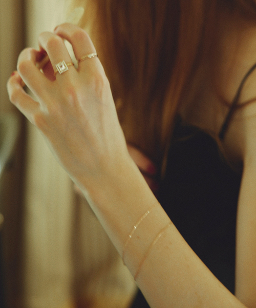 SLOBE IENA（スローブイエナ）の「《追加2》SLOBE ベネチアンチェーンブレスレット K10（ブレスレット・レディース・ゴールド・FREE）」の7枚目の写真