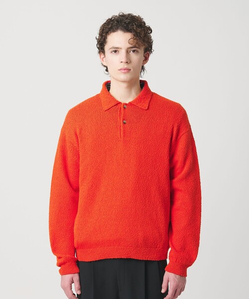 ヴァンプコットン ポロニット ウォッシャブル（ニット/セーター