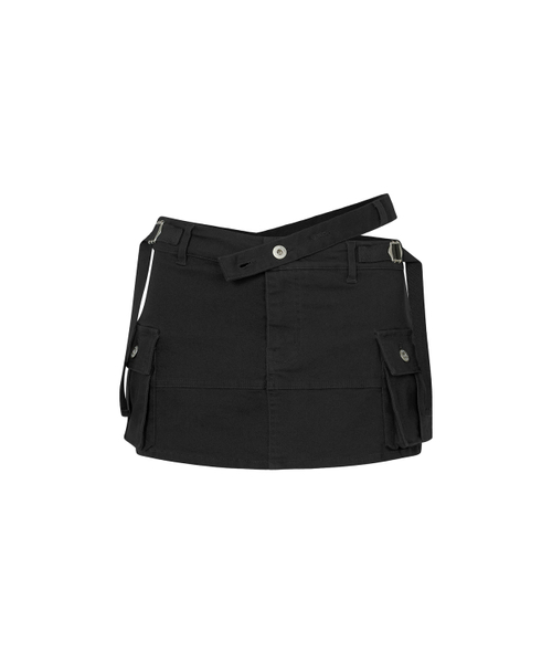 NIX MINI SKIRT black（スカート）｜PAIN OR PLEASURE（ペインオア