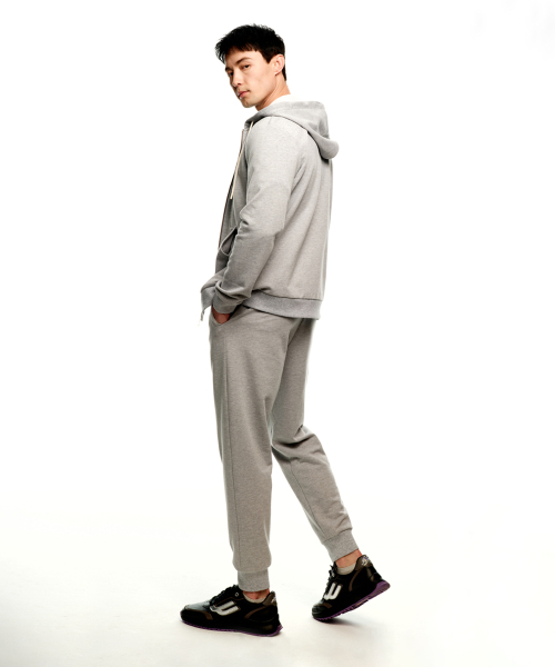 Logo Jogger Sweatpants_Gray（スウェットパンツ）｜SOLEW（ソル）の 