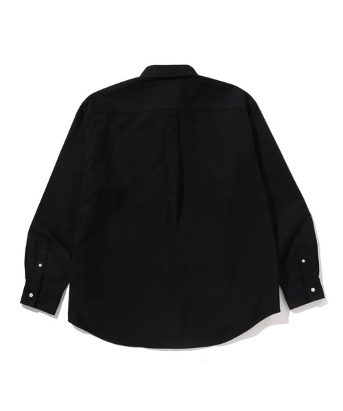 A BATHING APE(アベイシングエイプ)の「1ST CAMO APPLIQUE OXFORD LS SHIRT(シャツ/ブラウス・メンズ・ブルー/ブラック/ホワイト・X-LARGE/XX-LARGE/SMALL/MEDIUM/LARGE)」の5枚目の写真
