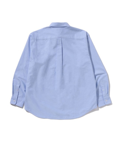 A BATHING APE(アベイシングエイプ)の「1ST CAMO APPLIQUE OXFORD LS SHIRT(シャツ/ブラウス・メンズ・ブルー/ブラック/ホワイト・X-LARGE/XX-LARGE/SMALL/MEDIUM/LARGE)」の6枚目の写真