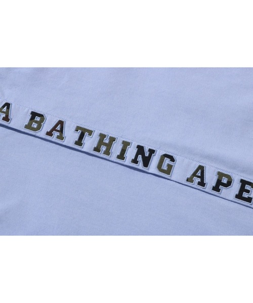 A BATHING APE(アベイシングエイプ)の「1ST CAMO APPLIQUE OXFORD LS SHIRT(シャツ/ブラウス・メンズ・ブルー/ブラック/ホワイト・X-LARGE/XX-LARGE/SMALL/MEDIUM/LARGE)」の9枚目の写真
