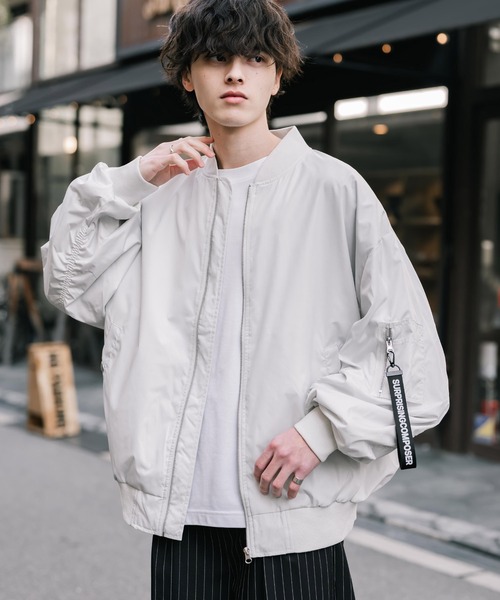 moneミュベール ブルゾン Multi Fabric Mole Quilted Blouson / マルチファブリックモール