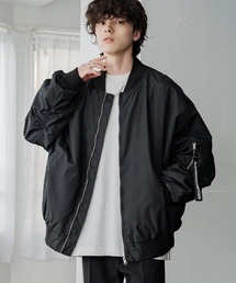 Rocky Monroe（ロッキーモンロー）の「新色追加 ポリDEWSPO オーバーサイズMA-1フライトジャケット 撥水加工ミリタリーブルゾン（MA-1）」