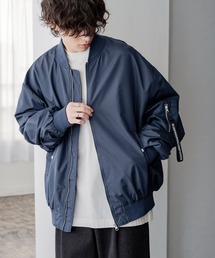 Rocky Monroe（ロッキーモンロー）の「新色追加 ポリDEWSPO オーバーサイズMA-1フライトジャケット 撥水加工ミリタリーブルゾン（MA-1）」