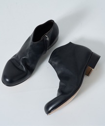 【PADRONE】別注 SIDE ZIP SHORT BOOTS PU7358-1201-11A サイドジップショートブーツ