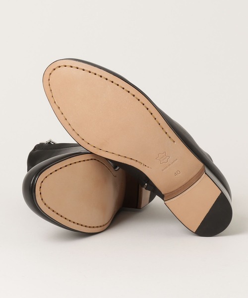 PADRONE（パドローネ）の「【PADRONE】別注 SIDE ZIP SHORT BOOTS PU7358-1201-11A サイドジップショートブーツ（ブーツ・メンズ・ベージュ/キャメル/ブラック・40/41/42/43）」の15枚目の写真