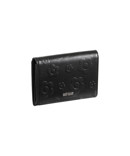 MARY QUANT（マリークワント）の「デイジーエンボスフロート カードケース（カードケース・レディース・ブラック/グリーン・FREE）」の3枚目の写真