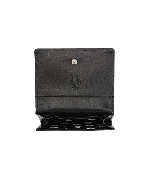 MARY QUANT（マリークワント）の「デイジーエンボスフロート カードケース（カードケース・レディース・ブラック/グリーン・FREE）」の5枚目の写真