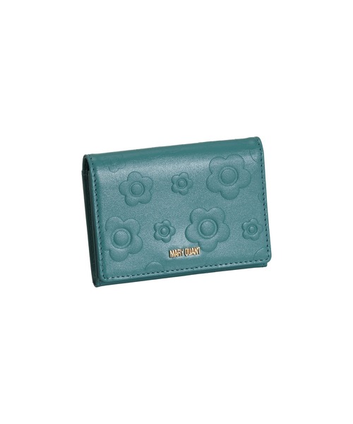 MARY QUANT（マリークワント）の「デイジーエンボスフロート カードケース（カードケース・レディース・ブラック/グリーン・FREE）」の6枚目の写真