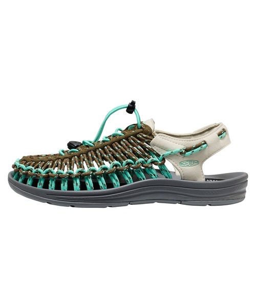 KEEN(キーン)の「KEEN キーン UNEEK ユニーク 1032189(スニーカー・レディース・オリーブ・25.0cm/24.5cm/24.0cm/23.5cm/23.0cm)」の3枚目の写真