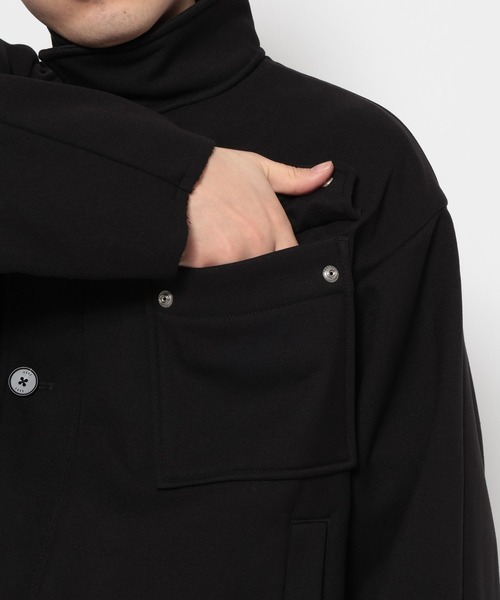 HARE（ハレ）の「アシメスタンドブルゾン(HARE)（ブルゾン・メンズ・ブラック/オフホワイト・FREE）」の17枚目の写真